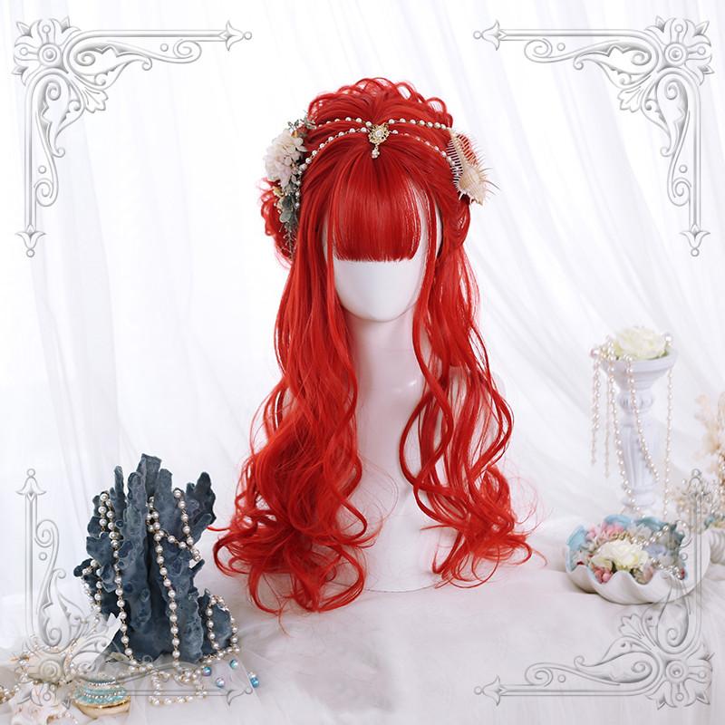 Harajuku Lolita Long Curly Hair Big Wave Wig WS1330