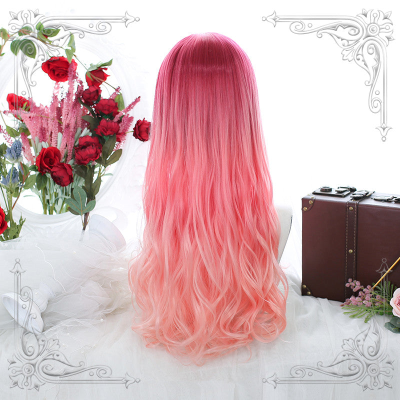 Harajuku soft girl Lolita long curly wig WS2169