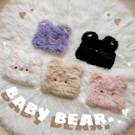 Sweetheart Blush Shy Bear Beanie WS3024