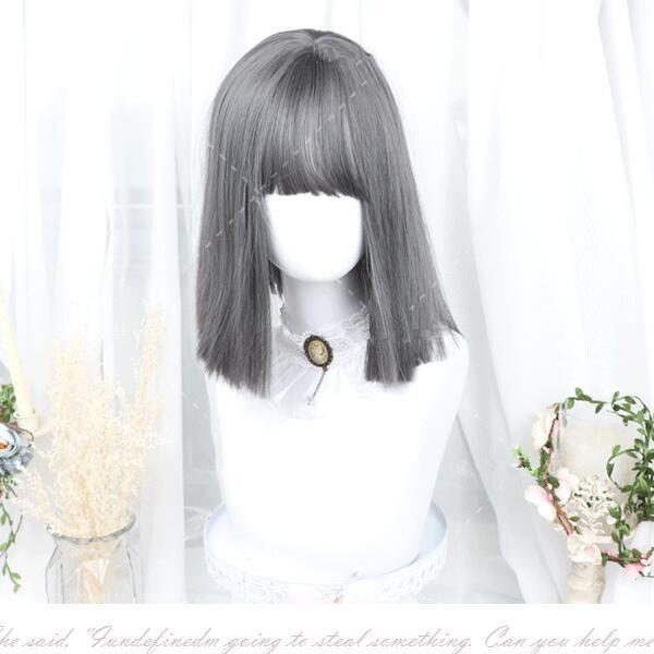 Lolita Medium Long Hair Straight Hair Wig WS2146