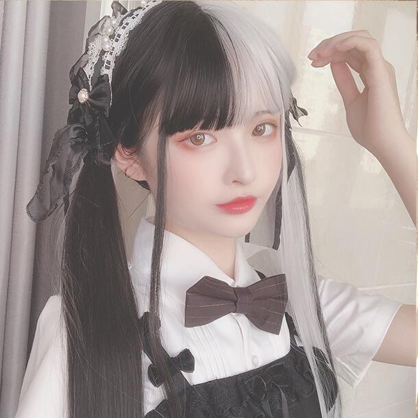 Long straight hair lolita natural wig WS2165