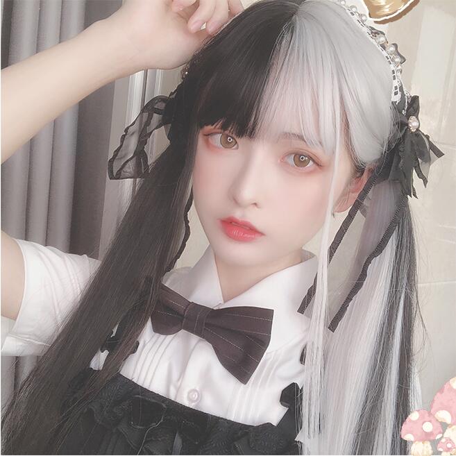 Long straight hair lolita natural wig WS2165