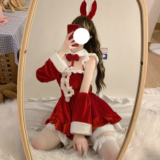 Cute Christmas Dress Set SS2810