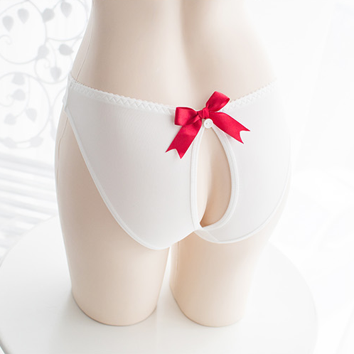 Cute bow fox tail panties SS2864