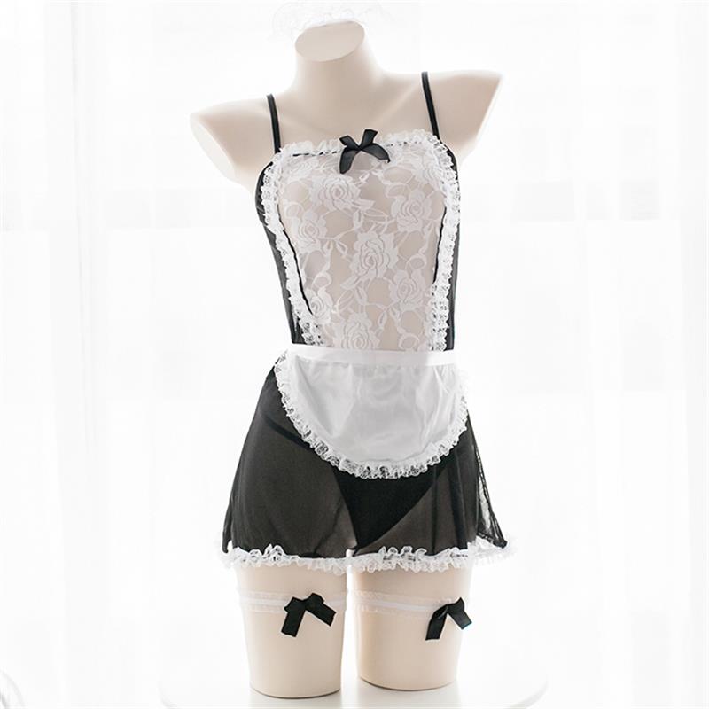 Soft lace maid uniform set SS2122