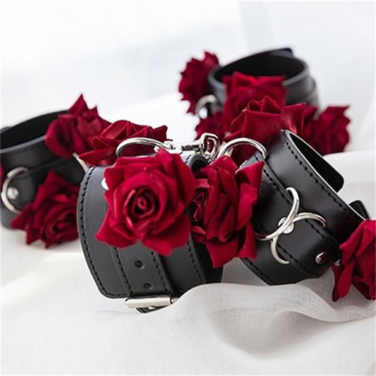 Romantic Rose Handcuffs Shackles SS2124