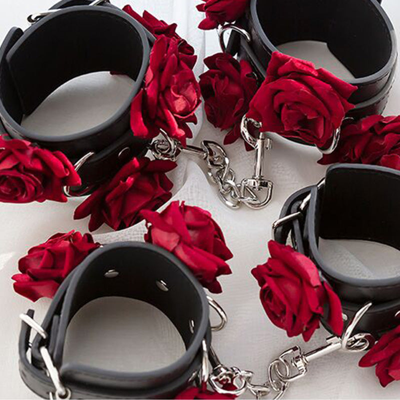 Romantic Rose Handcuffs Shackles SS2124