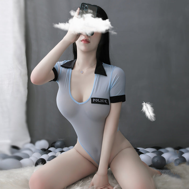 Cosplay Open crotch Bodysuit SS21228