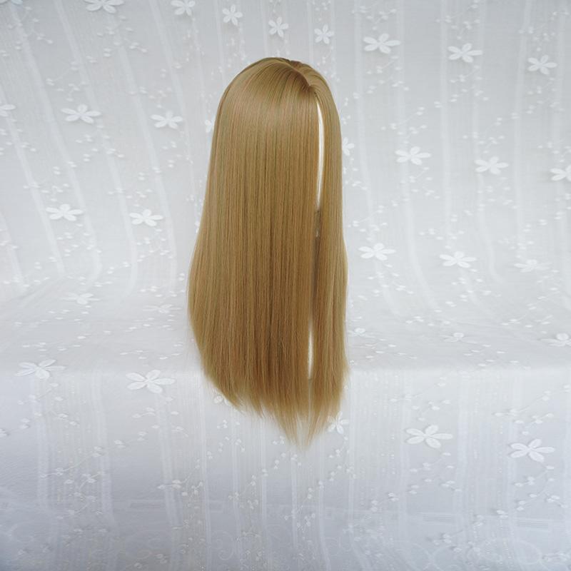 Harajuku straight hair golden  lolita wig WS1244