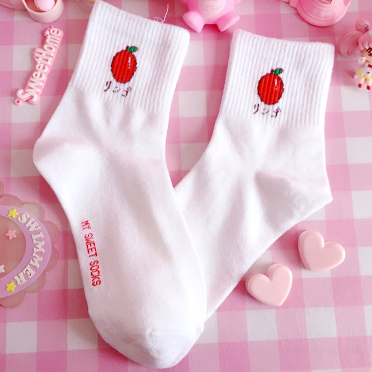 Fruit small fresh cotton socks  SS1273