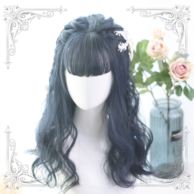 Lolita blue Long Wig WS1049