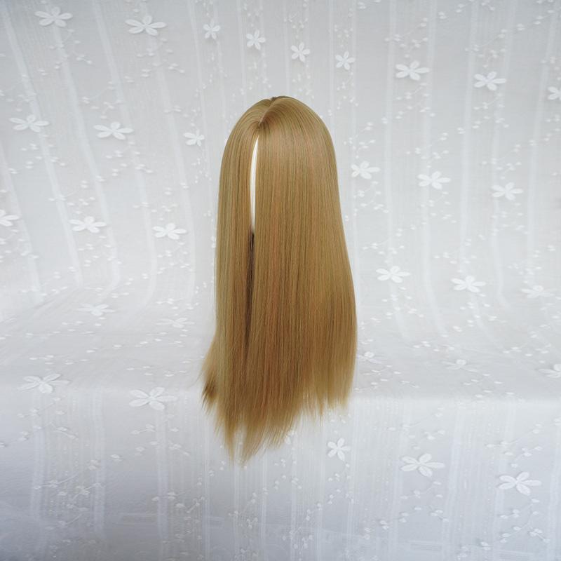 Harajuku straight hair golden  lolita wig WS1244