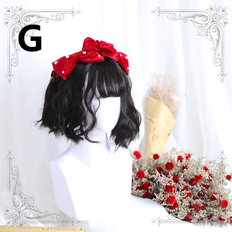 Multicolor Harajuku Lolita Short Wig  WS1260