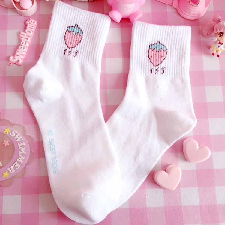 Fruit small fresh cotton socks  SS1273