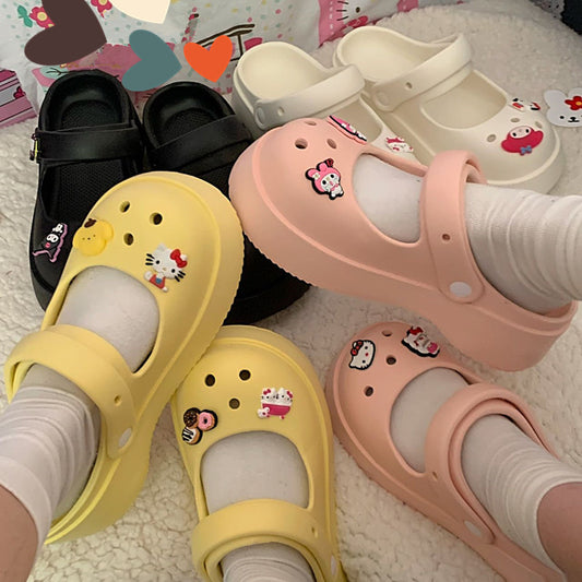 Cute cartoon hole shoes ss3098