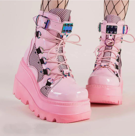 Pink Punk Martens  SS3064