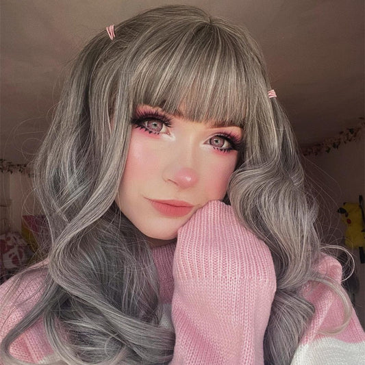 Cute Lolita Curly Big Wave Wig  WS2000