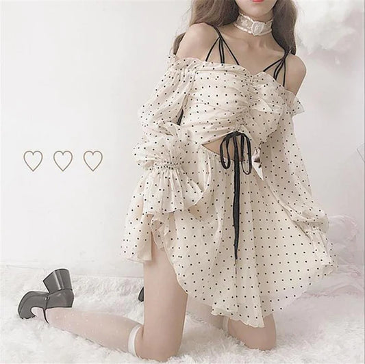 Chic Polka Dot Dress SS2983