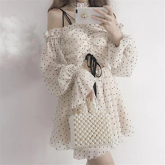 Chic Polka Dot Dress SS2983